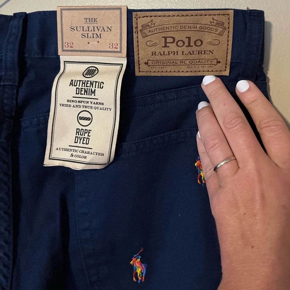 Polo Ralph Lauren Men’s Sullivan Slim Straight Pants Pony Logos NEW